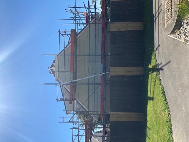 Re-Roof Scaffolding